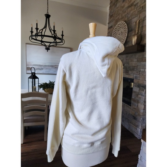 Dauphin Island Alabama Full Zip Hoodie Sweatshirt Butter Yellow Small - Picture 6 of 9